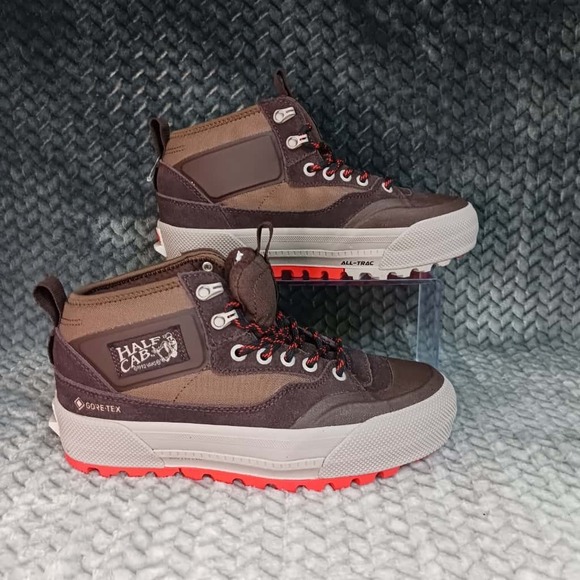 Vans Shoes - Vans Half Cab GORE-TEX MTE Brown Shoes Bitter Hiking Size Womens 7.5 Mens 6